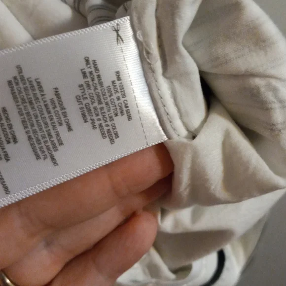 EQUIPMENTWomen's100% cottonPants Size LargeNWT